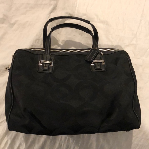 Coach Bowling Bag with Cross Body Strap - Picture 4 of 7